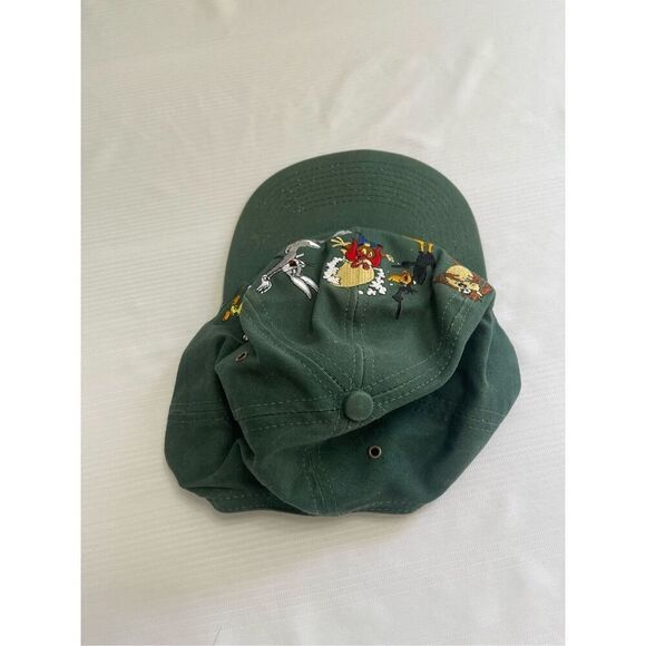 Warner Bros Looney Tunes VTG Green SnapBack Hat - Picture 6 of 6